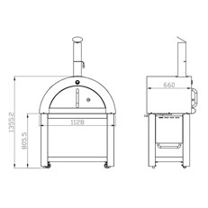 Large Wood Fired Pizza Oven Kit