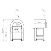 Wood Fired Outdoor Pizza Oven Kit
